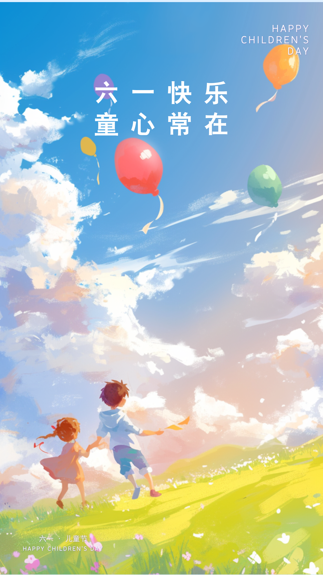 六一儿童节插画节日海报.png